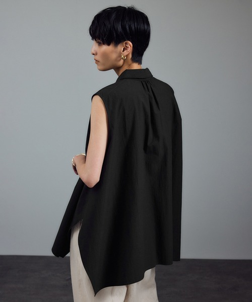 SALON adam et rope' ブラウス シャツ 近江晒タイプライター