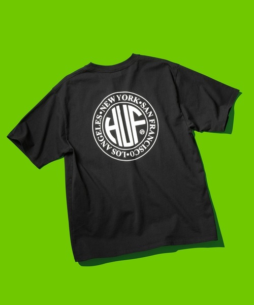 HUF（ハフ） 半袖Tシャツ MEDIUM ブラック メンズ : ZOZOTOWN Yahoo!店