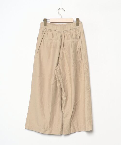 「GLOBAL WORK」 クロップドパンツ M ベージュ レディース_画像2