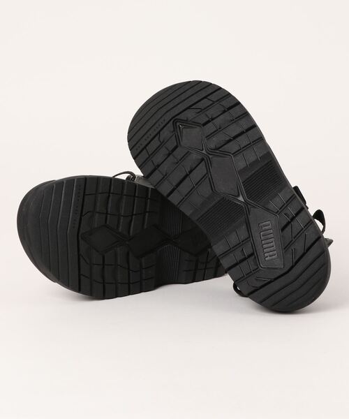 [PUMA] сандалии 22.0cm черный × серебряный мужской 