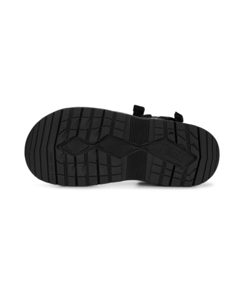 [PUMA] сандалии 22.0cm черный × серебряный мужской 