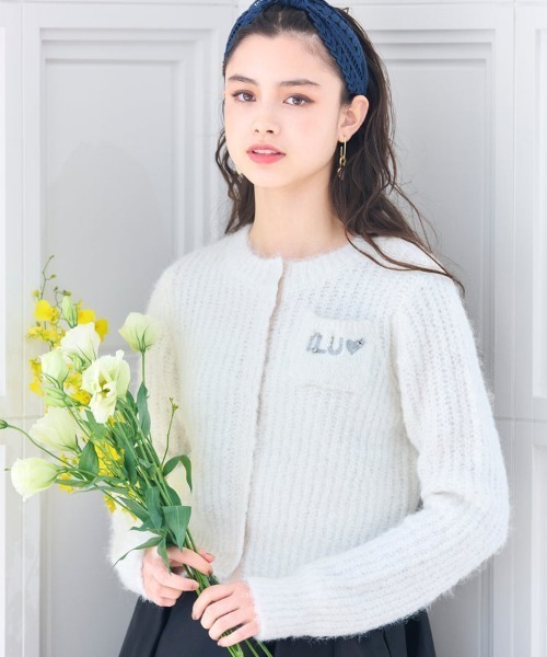 Chesty（チェスティ） カーディガン LOVE YOUニットカーディガン