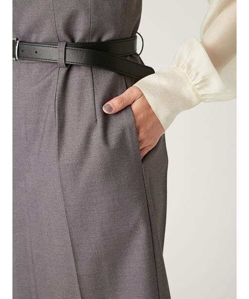 FRAY I.D センタープレスタイトスカート センタープレスタイトスカート(ロングスカート)｜スカート｜FRAY I.D