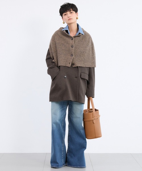 SURTバギーインディゴデニム34サイズ MUSE de Deuxieme classe（ミューズデドゥーズィエムクラス）の「BAGGY