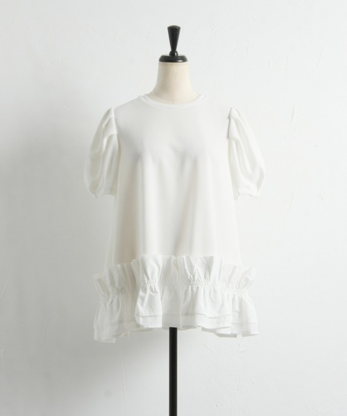 「&. NOSTALGIA」 半袖カットソー FREE ブラック レディース_画像3