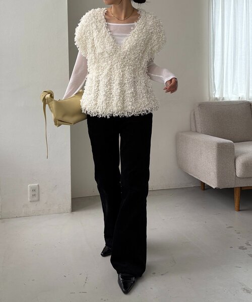 CAPRICIEUX LE'MAGE パンツ 「新色/レイヤード対応