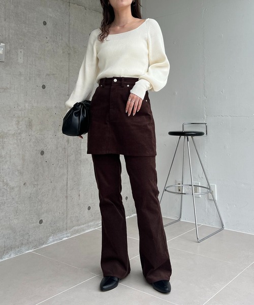 CAPRICIEUX LE'MAGE（カプリシューレマージュ） パンツ 「新色