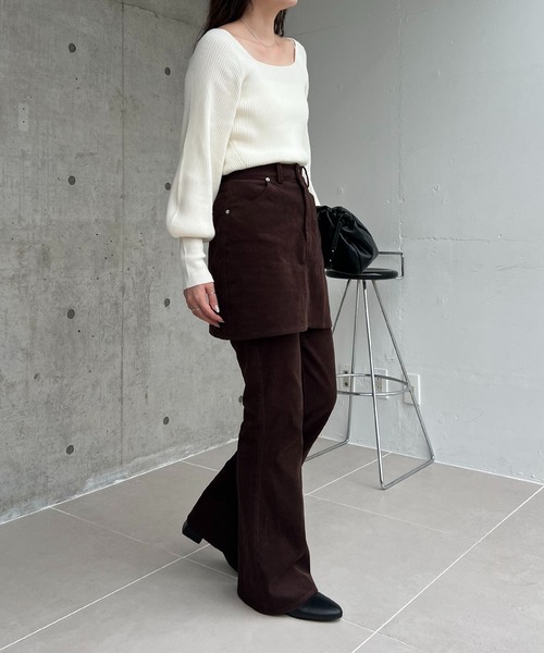 CAPRICIEUX LE'MAGE（カプリシューレマージュ） パンツ 「新色