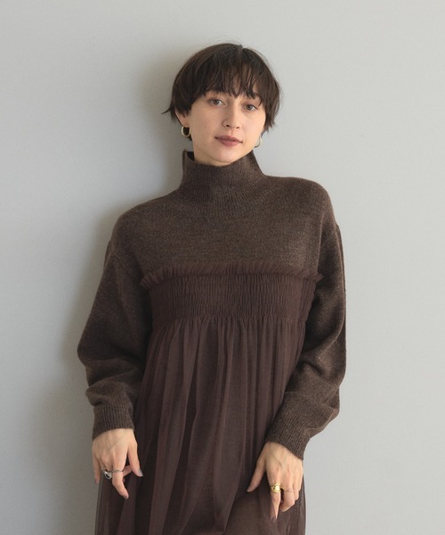 &. NOSTALGIA（ノスタルジア） ワンピース 「ZOZO限定」チュール