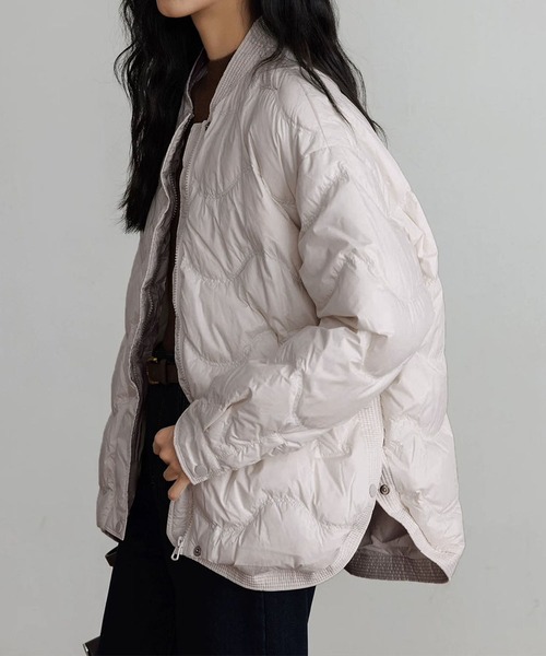 aimoha（アイモハ） ダウンコート ダウンジャケット もこもこキルト