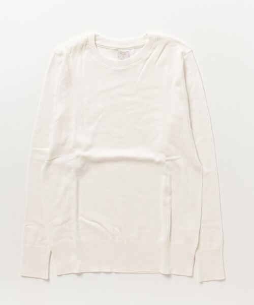 「gicipi」 長袖ニット ONE SIZE オフホワイト レディース_画像2