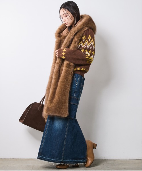 CHIC STYLE（シックスタイル） マフラー ストール フェイクファー