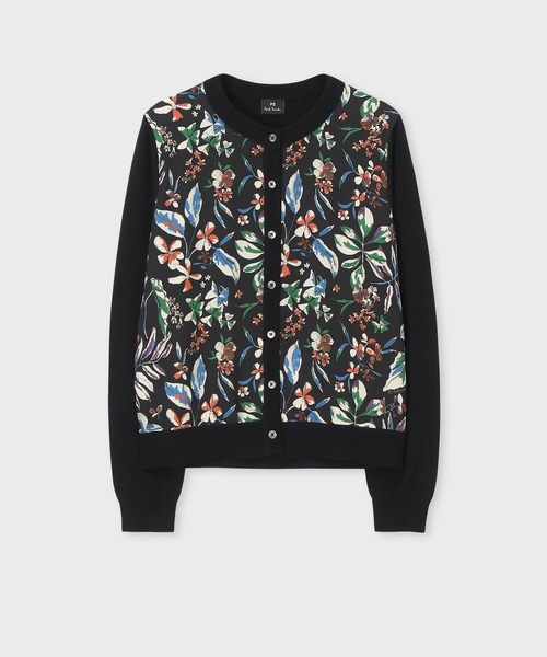 専用ページ新品 PS Paul Smith バーガンディ カーディガン スポーツストライプ Vネックカーディガン（バーガンディ） ｜ポール