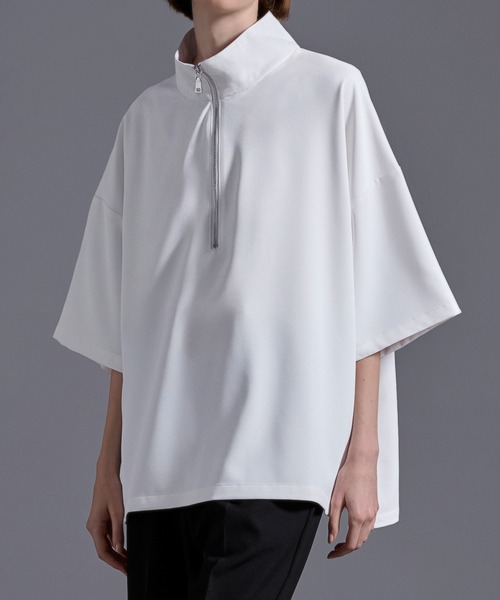 「Loose/ルース」 半袖シャツ S グレー メンズ_画像2