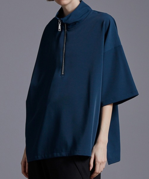 「Loose/ルース」 半袖シャツ S グレー メンズ_画像3