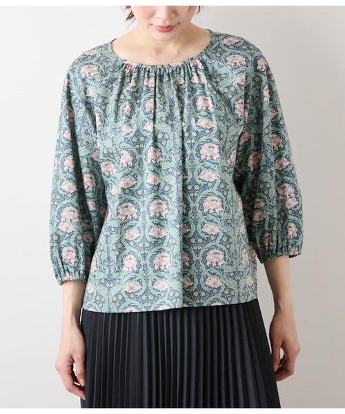 やまちゃん様 2点おまとめ【LIBERTY】Tシャツ【ウィリアムモリス】ブラウス NEWYORKER（ニューヨーカー） ブラウス シャツ リバティ ウィリアム