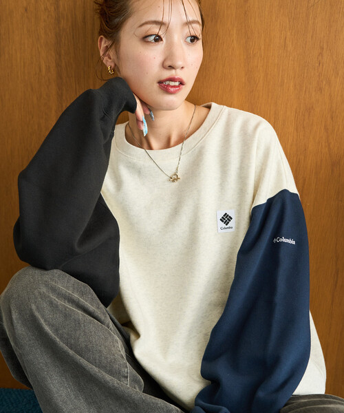トレーナー スウェット 限定展開 Columbia × FREAK'S STORE/コロンビア 別注W IMPERIAL PARK SWEAT CRE | FREAK'S STORE | 05