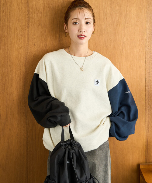 トレーナー スウェット 限定展開 Columbia × FREAK'S STORE/コロンビア 別注W IMPERIAL PARK SWEAT CRE | FREAK'S STORE | 22