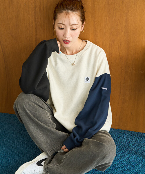 トレーナー スウェット 限定展開 Columbia × FREAK'S STORE/コロンビア 別注W IMPERIAL PARK SWEAT CRE | FREAK'S STORE | 18