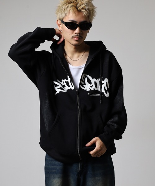 FUNALIVE（ファンアライブ） パーカー 裏起毛 ワイドシルエット