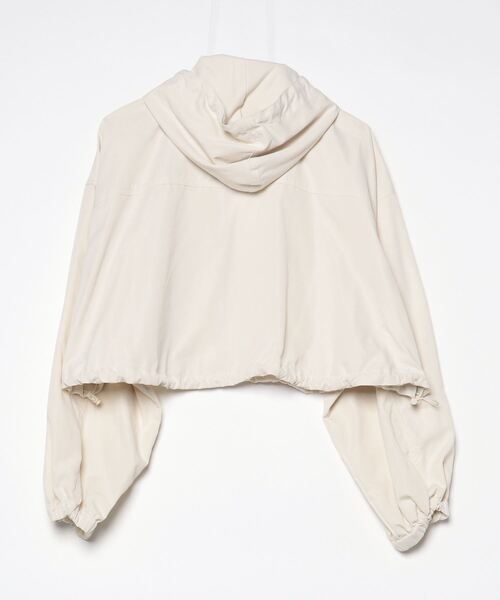 「INGNI」 ジップアップブルゾン M ベージュ レディース_画像2