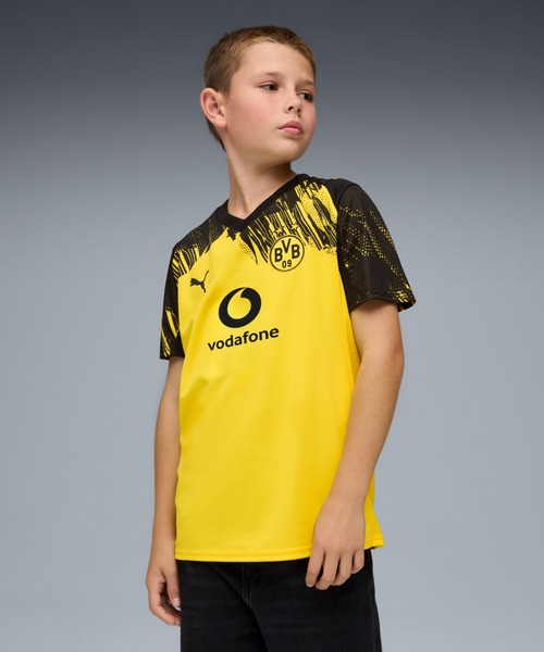 PUMA（プーマ） tシャツ キッズ 2025-26 ドルトムント ホーム レプリカ