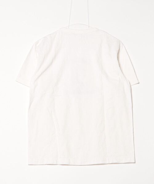 「BARNS OUTFITTERS」 半袖Tシャツ L ホワイト メンズ_画像2