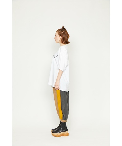 「gomme」 イージーパンツ MEDIUM カーキ レディースの画像5