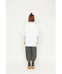 「gomme」 イージーパンツ MEDIUM カーキ レディースの画像6