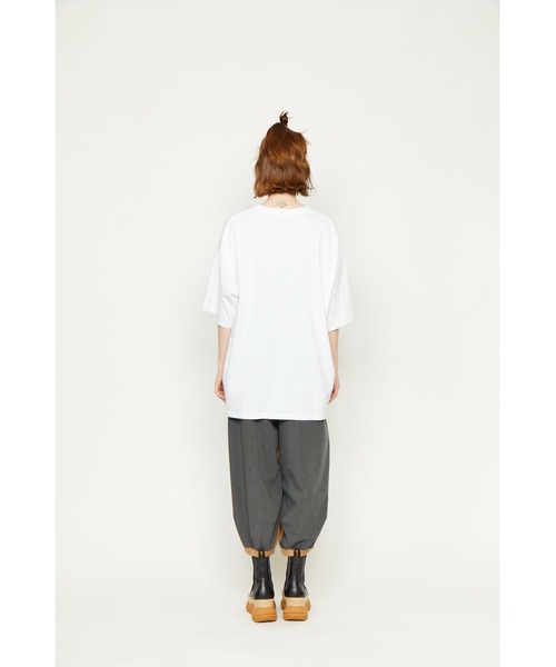 「gomme」 イージーパンツ MEDIUM カーキ レディースの画像6