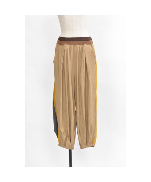 「gomme」 イージーパンツ MEDIUM カーキ レディースの画像7