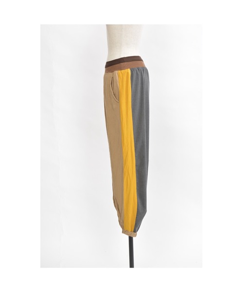 「gomme」 イージーパンツ MEDIUM カーキ レディースの画像8