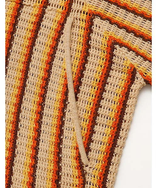 「Little sunny bite」 ニットパーカー FREE ブルー レディース_画像6