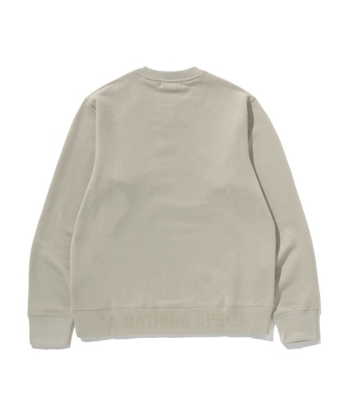 BAPE グレー クルーネックスウェット Lサイズ A BATHING APE® One Point Pullover Hoodie | Bape official website