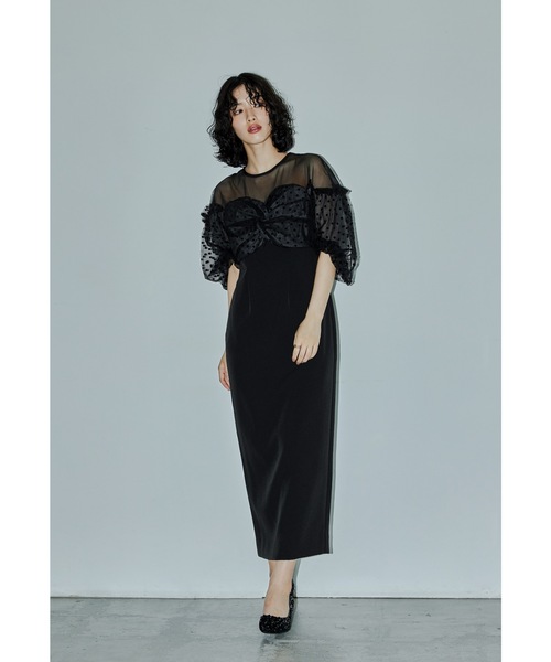 niana（ニアナ） 半袖ワンピース M ブラック レディース : ZOZOTOWN