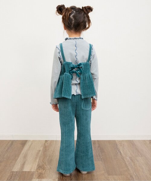 BREEZE（ブリーズ） tシャツ 「ジュニア対応」ベロア2Pトップス キッズ