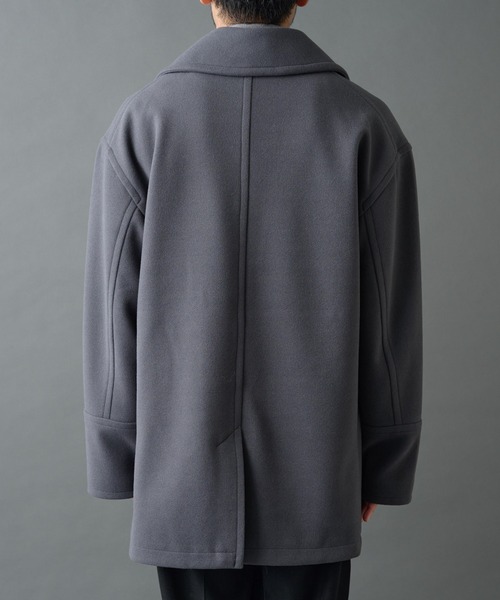 パパス 希少XLサイズ相当 パパス【紳士のこなれ感】Papas ハーフコート