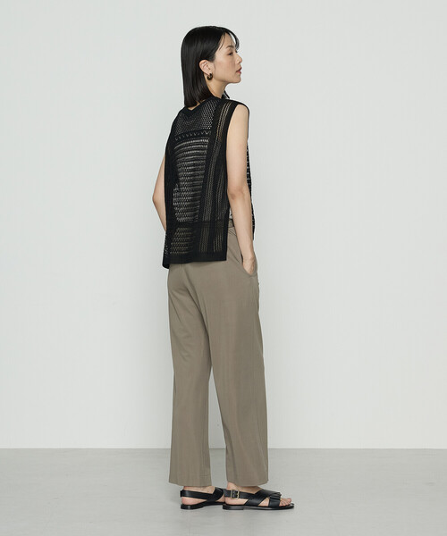 Gabardine K.T（ギャバジンK.T） ベスト ジレ コイルヤーン レーシー