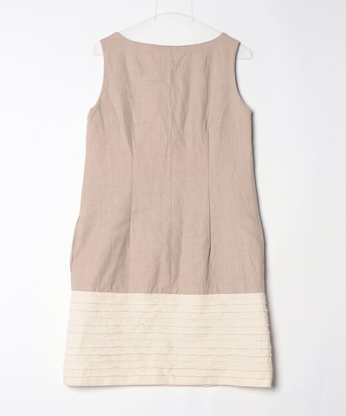 Rene（ルネ） ノースリーブワンピース 38 ベージュ レディース