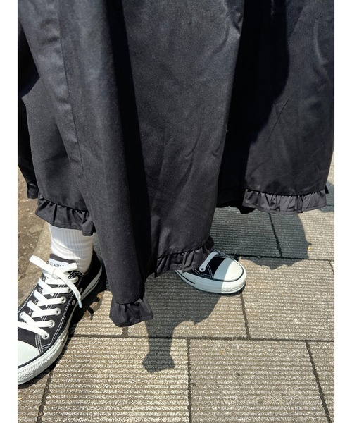 「WC」 キャミソールワンピース FREE ブラック レディース_画像3