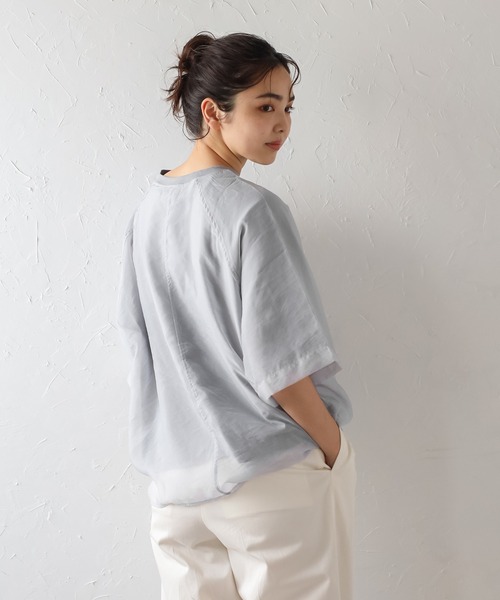 「Bonjour Sagan」 「Gleam」7分袖カットソー FREE オフホワイト レディース_画像8