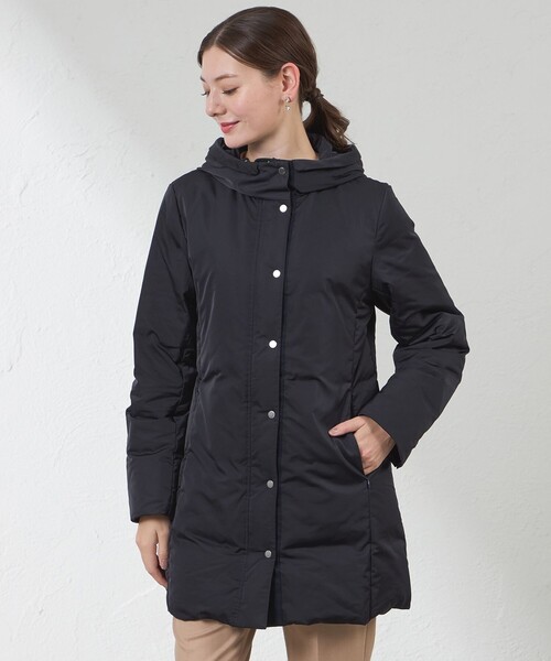 AMACA（アマカ） ダウンコート ダウンジャケット サテンダウン