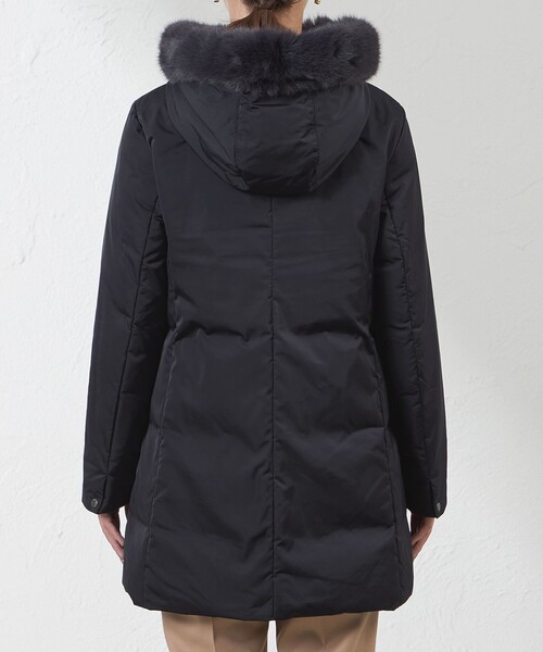 AMACA（アマカ） ダウンコート ダウンジャケット サテンダウン