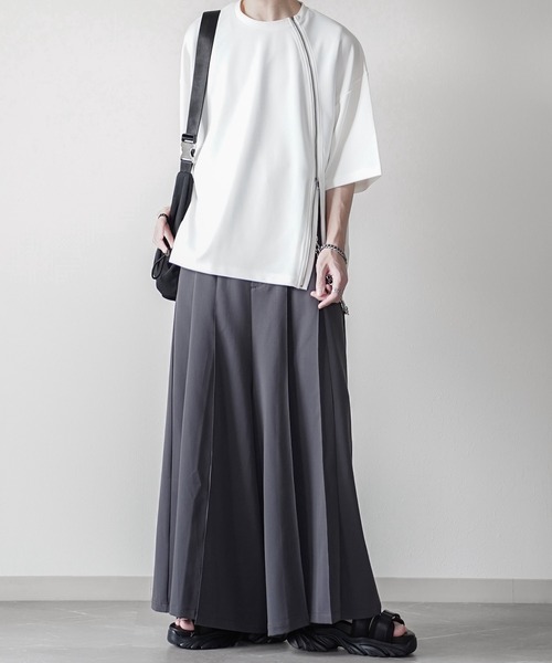 「ELLUV」 半袖Tシャツ S ホワイト メンズ_画像4