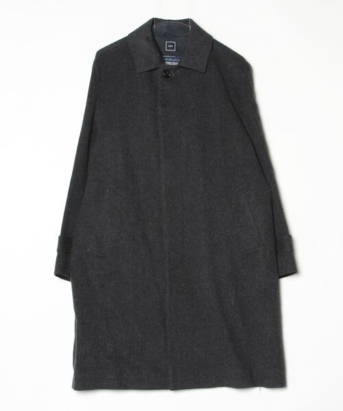 SHIPS（シップス） ステンカラーコート MEDIUM ダークグレー メンズ