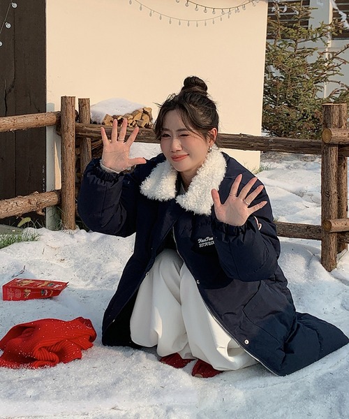 yori 新品タグ付　未使用　もふボアコート　36 ボア　コート ヨリ yori もふボアコート 36 ホワイト - メルカリ