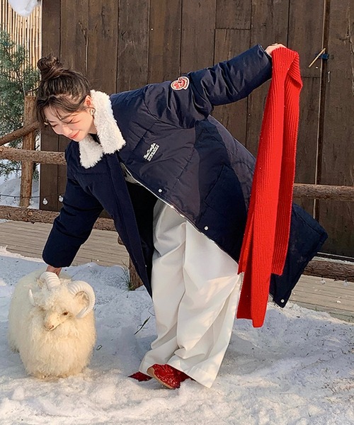 yori 新品タグ付　未使用　もふボアコート　36 ボア　コート ヨリ yori もふボアコート 36 ホワイト - メルカリ