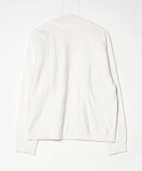 「ATON」 スウェットカットソー 2 ホワイト レディース_画像2