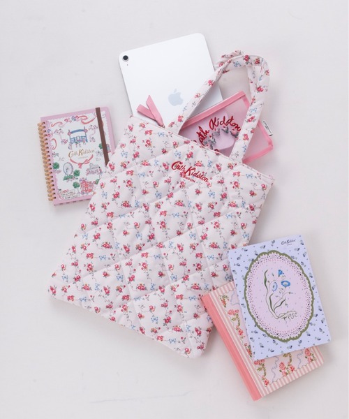 タブレットケース パデットトートバッグ Bows＆Rose