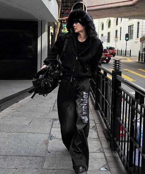 COSYHARU（コシハル） ブルゾン アウター フェイクファークロップド